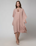 St. Yves Emboss Tassel Dress Kaftan Wanita