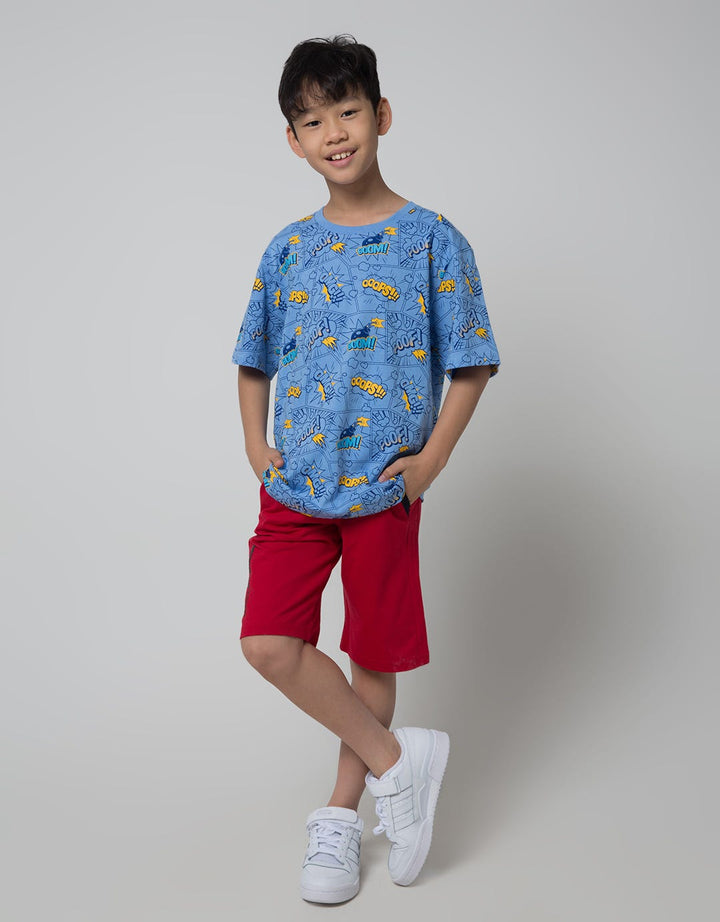 Aero Short Sleeve T-Shirt Print Anime Bbom