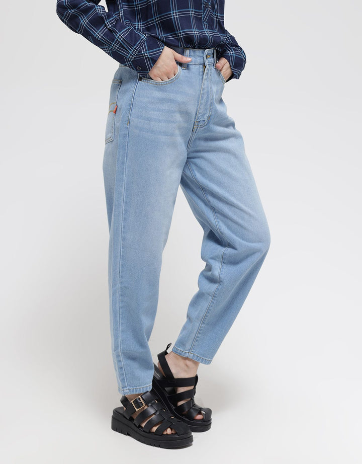 Dust Celana Lamera Mom Jeans