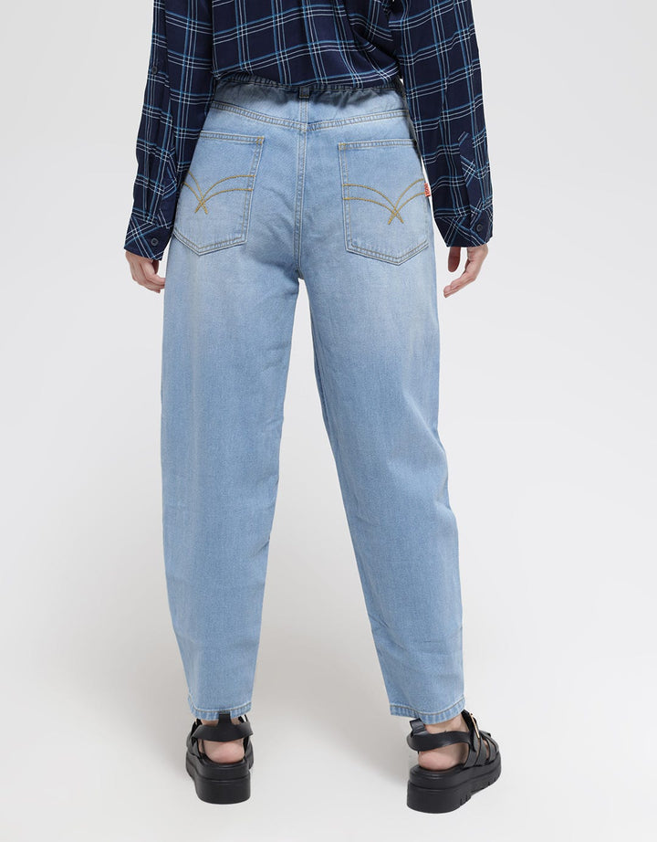 Dust Celana Lamera Mom Jeans