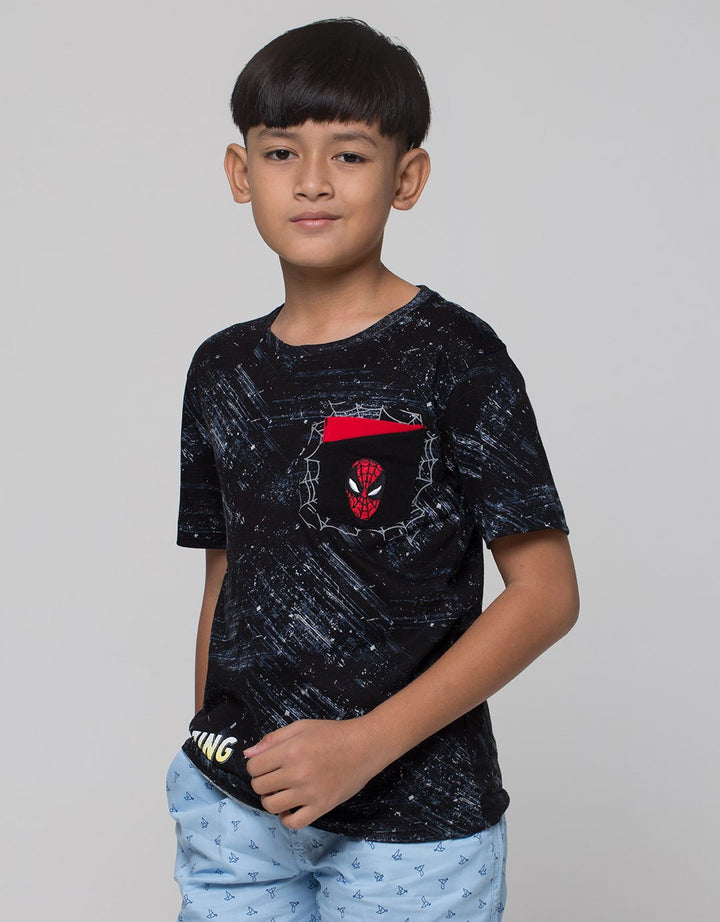 Marvel Tie Dye Pocket Kaos Anak Laki-Laki