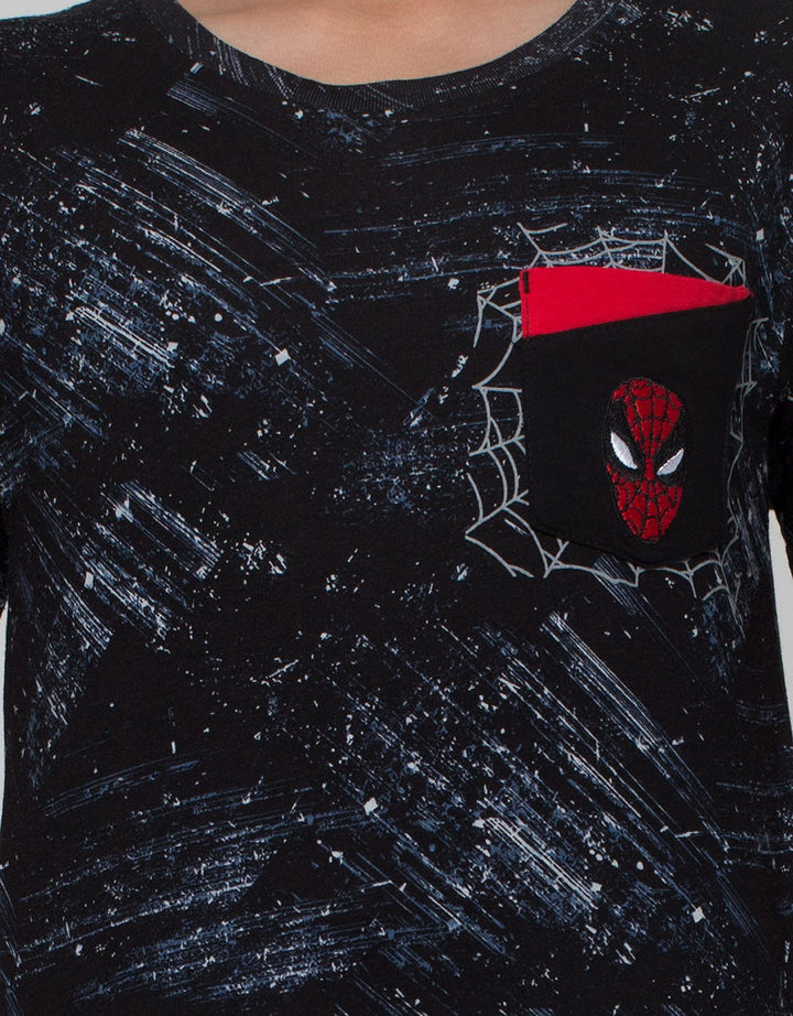 Marvel Tie Dye Pocket Kaos Anak Laki-Laki