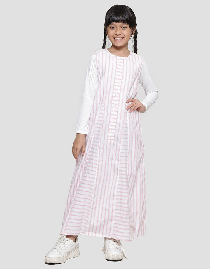 Cardinal Kids Girl Stripe Gamis Anak Gadis