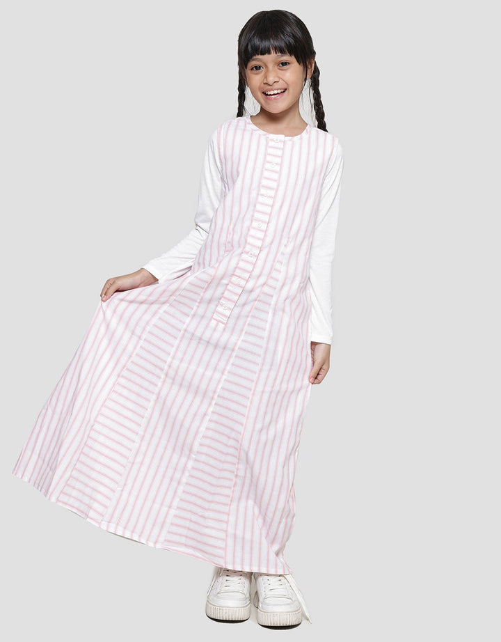 Cardinal Kids Girl Stripe Gamis Anak Gadis