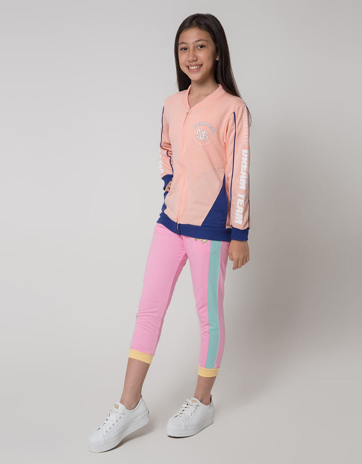 Nevada Sport Turtleneck Jaket Anak Perempuan