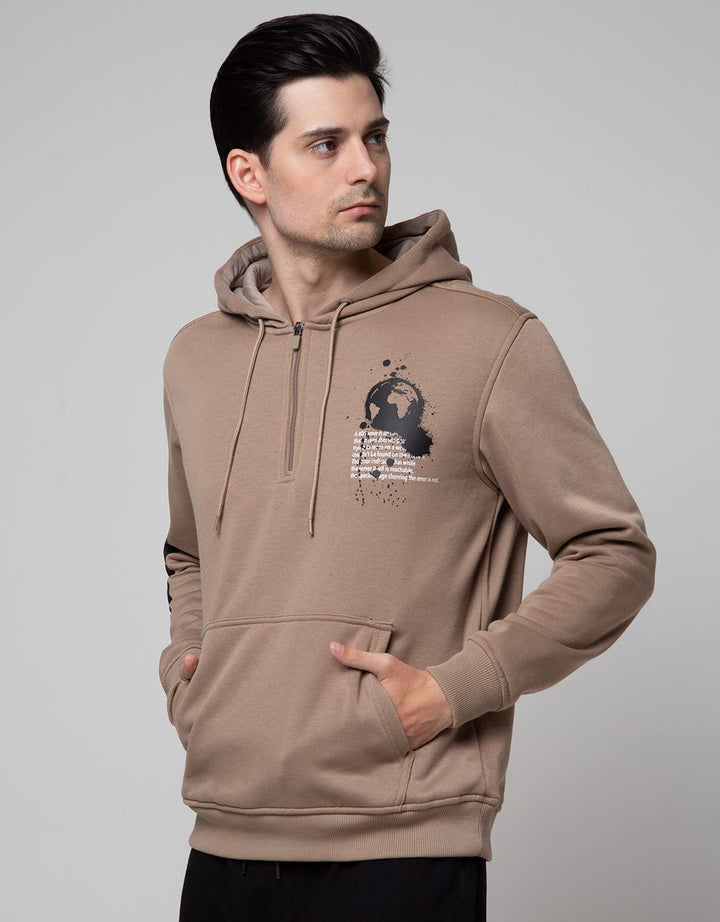 American Jeans Half Zip Sweater Pria