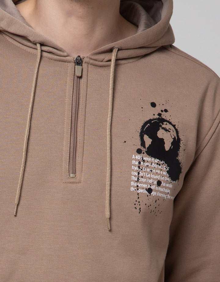 American Jeans Half Zip Sweater Pria