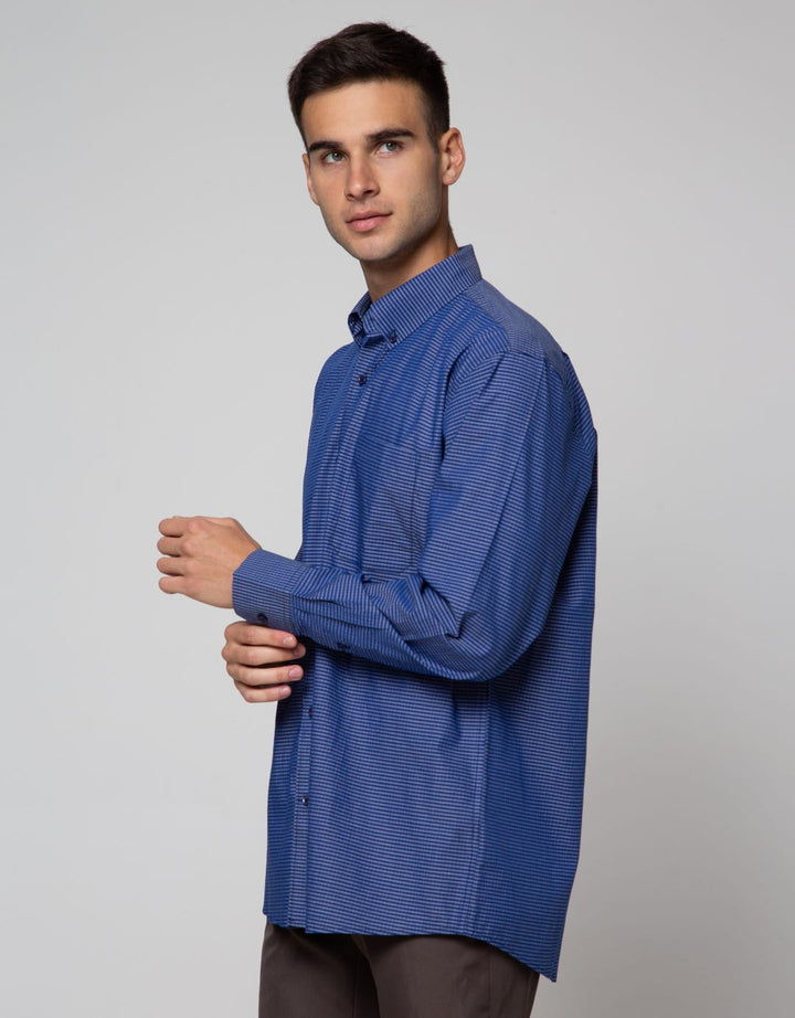 Stanley Adams Long Sleeve Shirt Regular Small Check