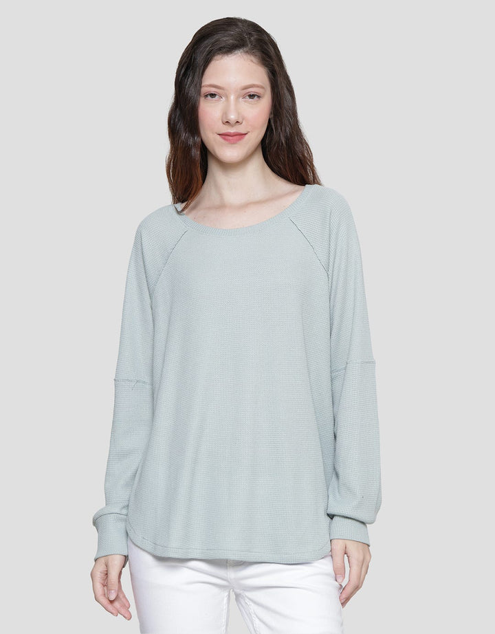 Cardinal Girl Plain Sweater Casual Wanita