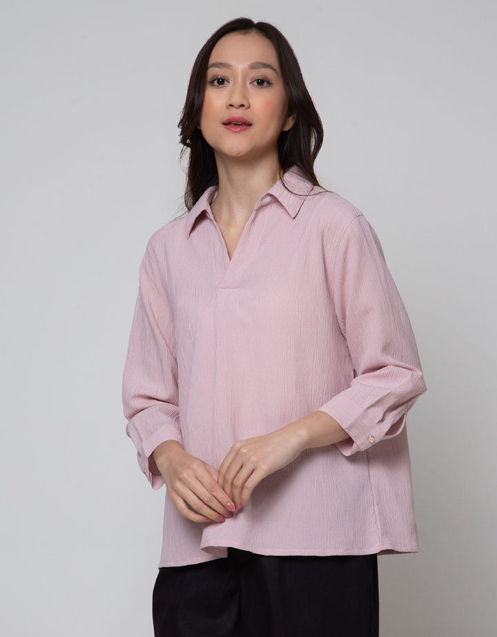Connexion Blouse 7/8 Skipper Collar