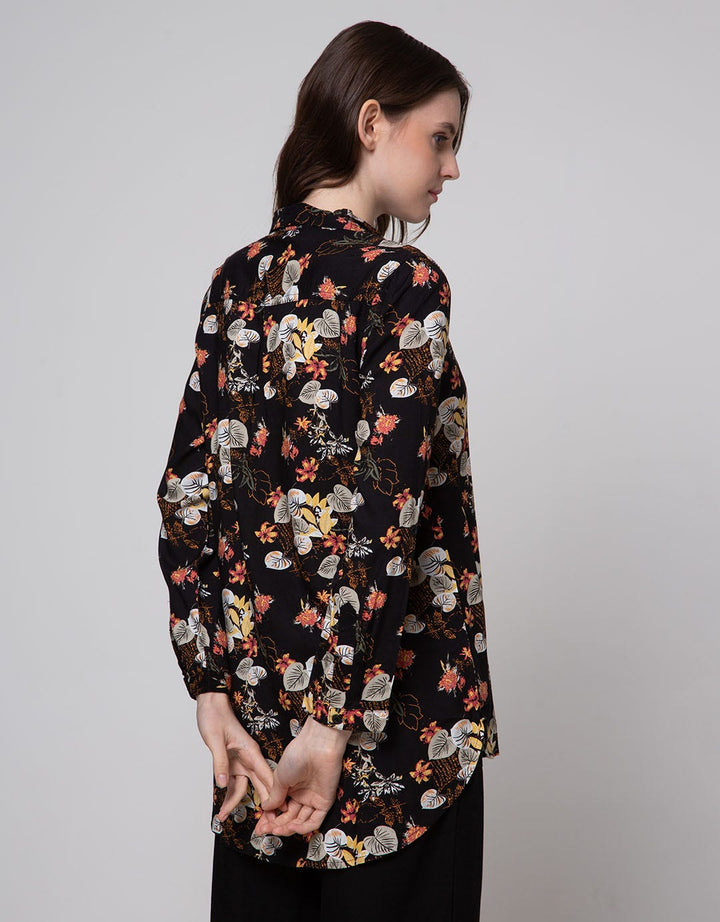 Geela Ranti Flower Kemeja Wanita