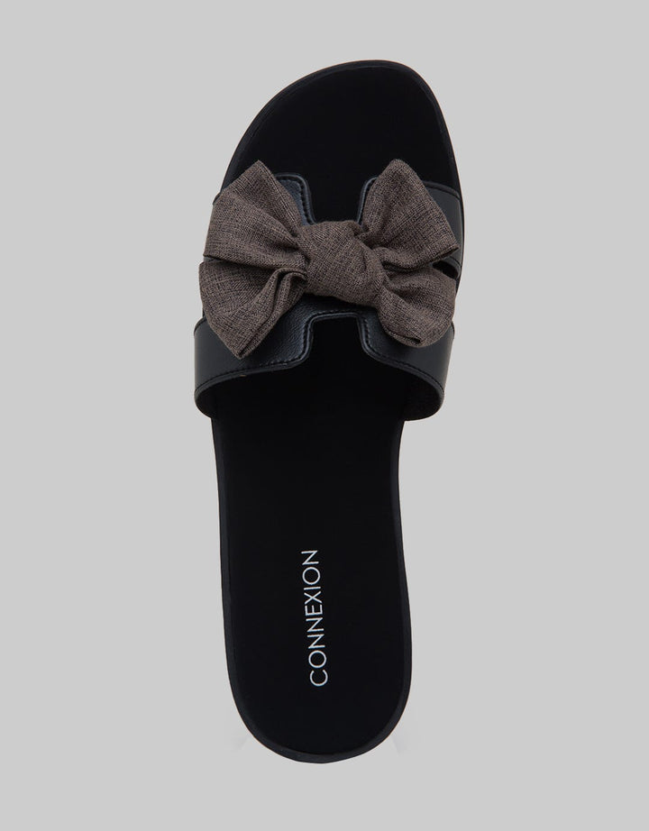 Connexion Ribbon Ban Slipper Sandal Women