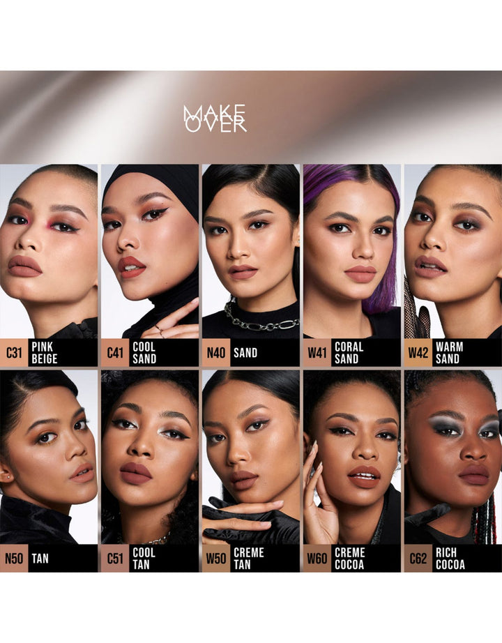 MAKE OVER Powerstay 24H Weightless Liquid Foundation 40 ml