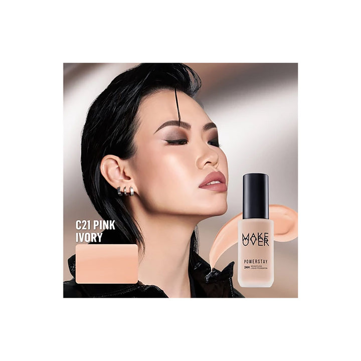 MAKE OVER Powerstay 24H Weightless Liquid Foundation 40 ml