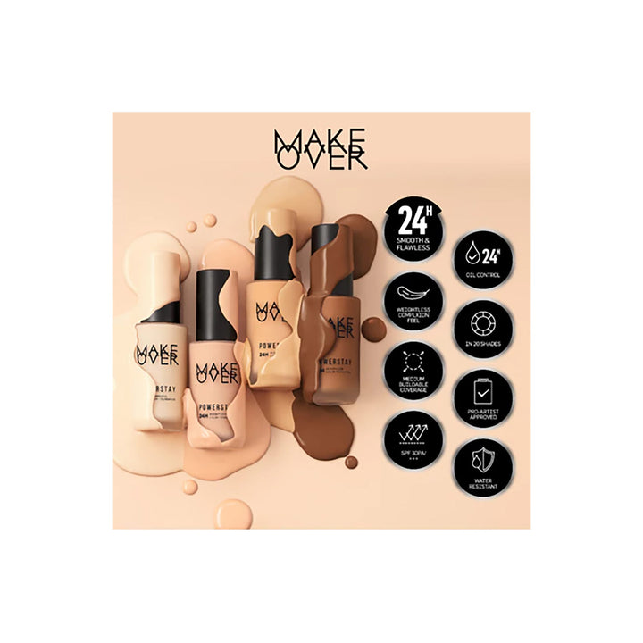 MAKE OVER Powerstay 24H Weightless Liquid Foundation 40 ml