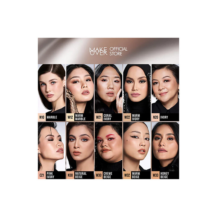 MAKE OVER Powerstay 24H Weightless Liquid Foundation 40 ml