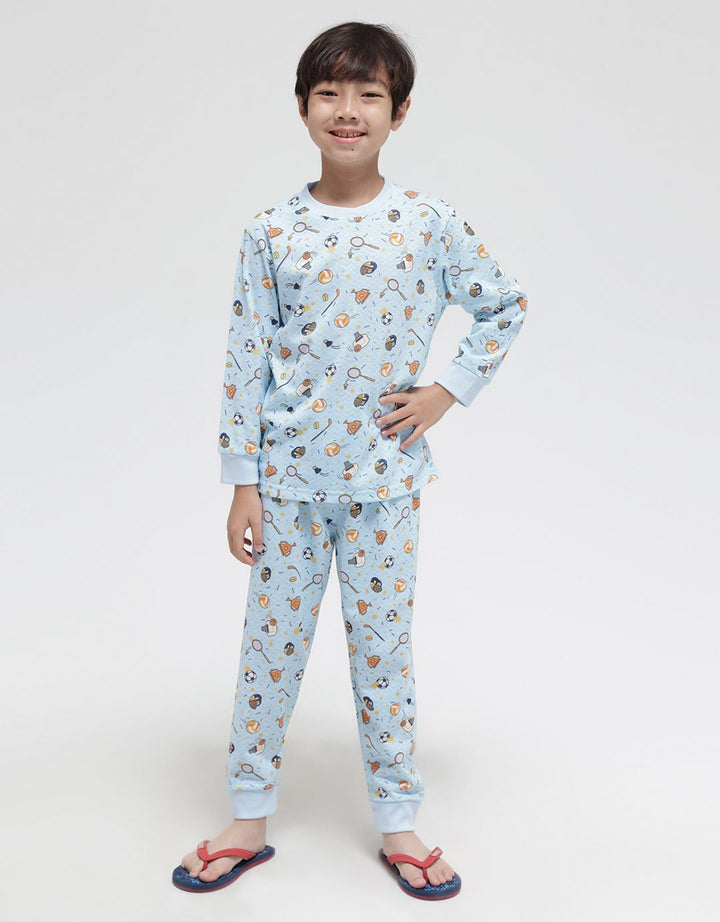 Kidz Too Set Long Sleeve Long Pants Sport Champion Pyjama