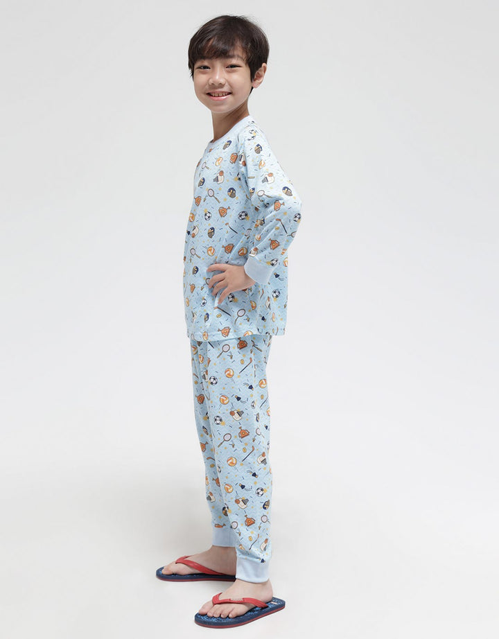 Kidz Too Set Long Sleeve Long Pants Sport Champion Pyjama