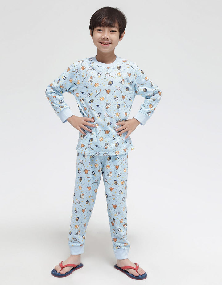Kidz Too Set Long Sleeve Long Pants Sport Champion Pyjama