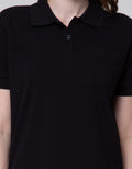 Nevada Lacoste Solid Polo Shirt Wanita