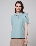 Nevada Lacoste Solid Polo Shirt Wanita