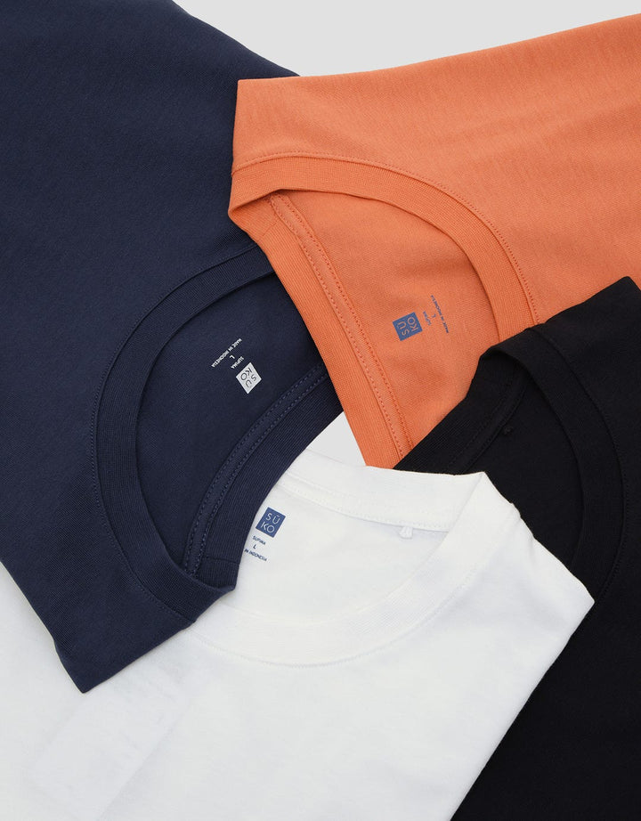 Suko Supima Round Neck Kaos Pria