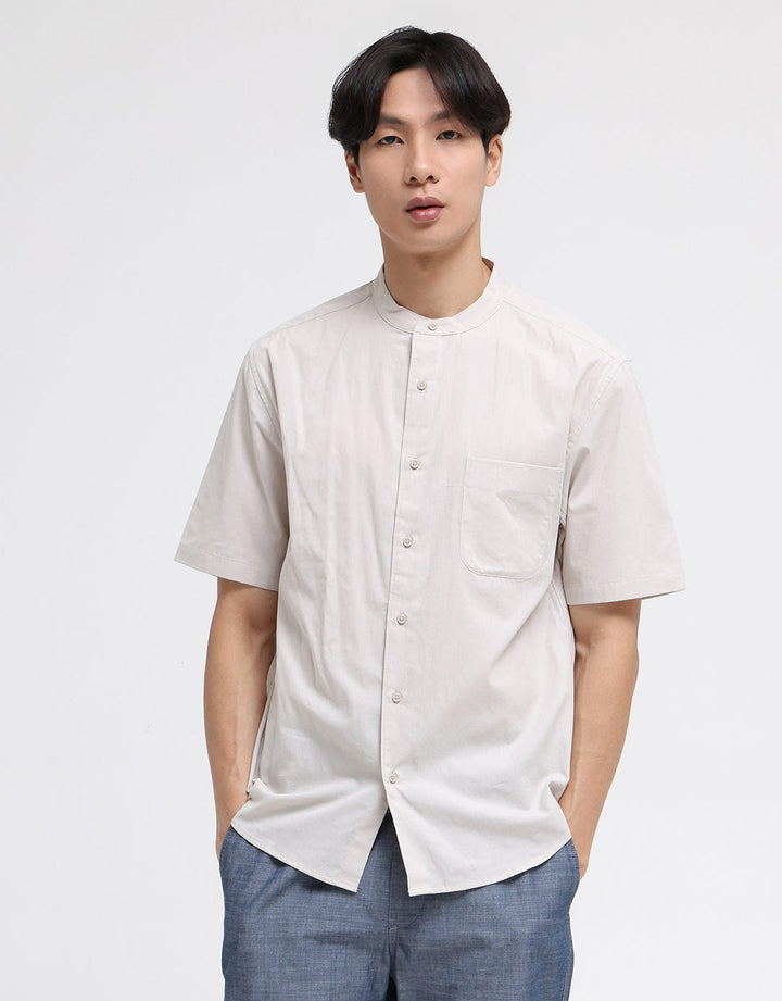 Suko Kemeja Mandarin Collar