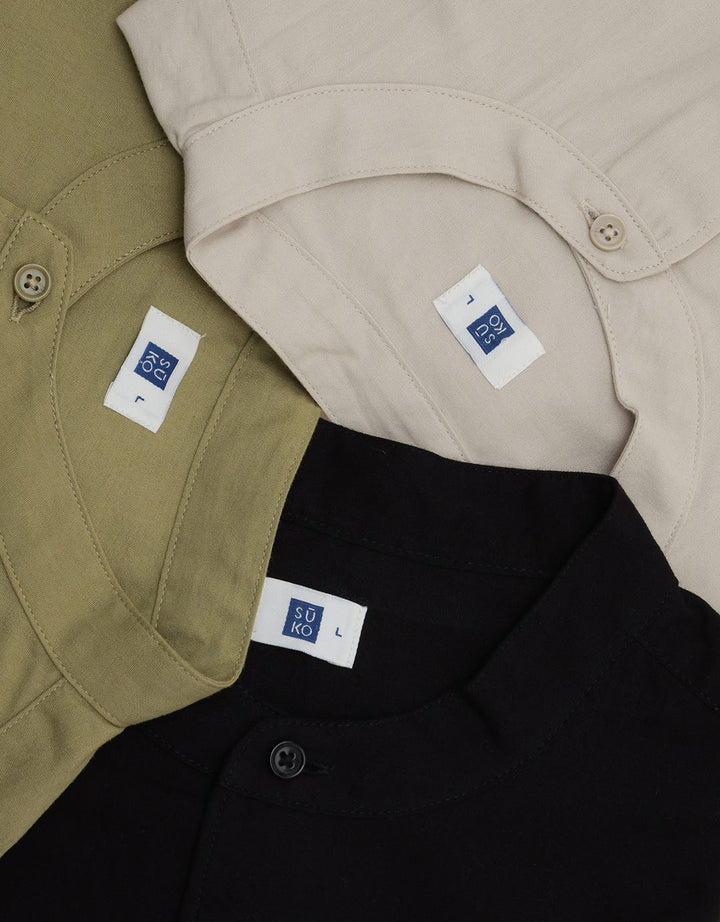 Suko Kemeja Mandarin Collar