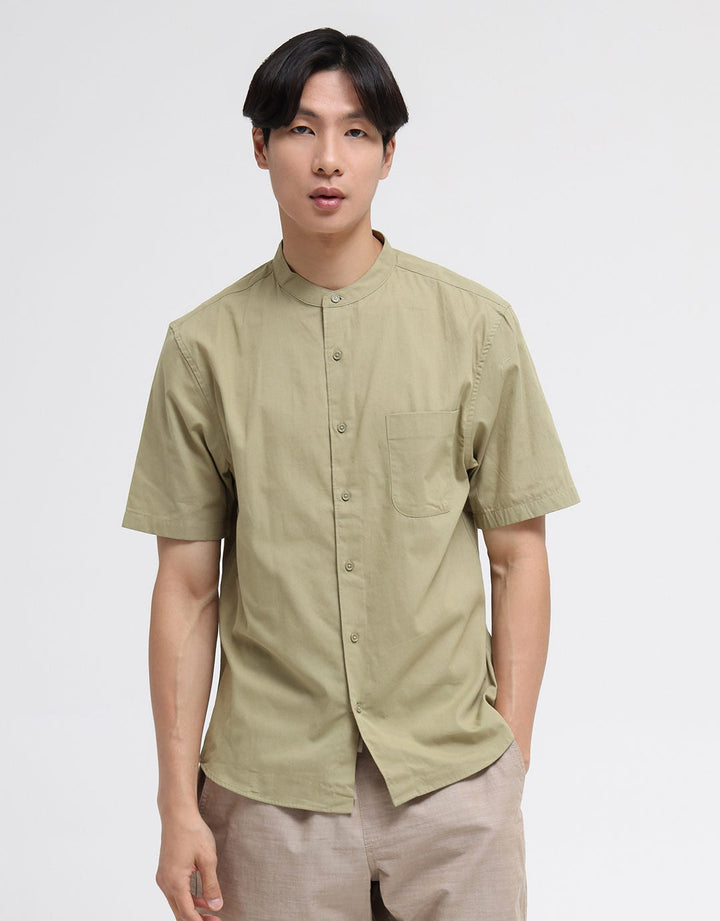 Suko Kemeja Mandarin Collar