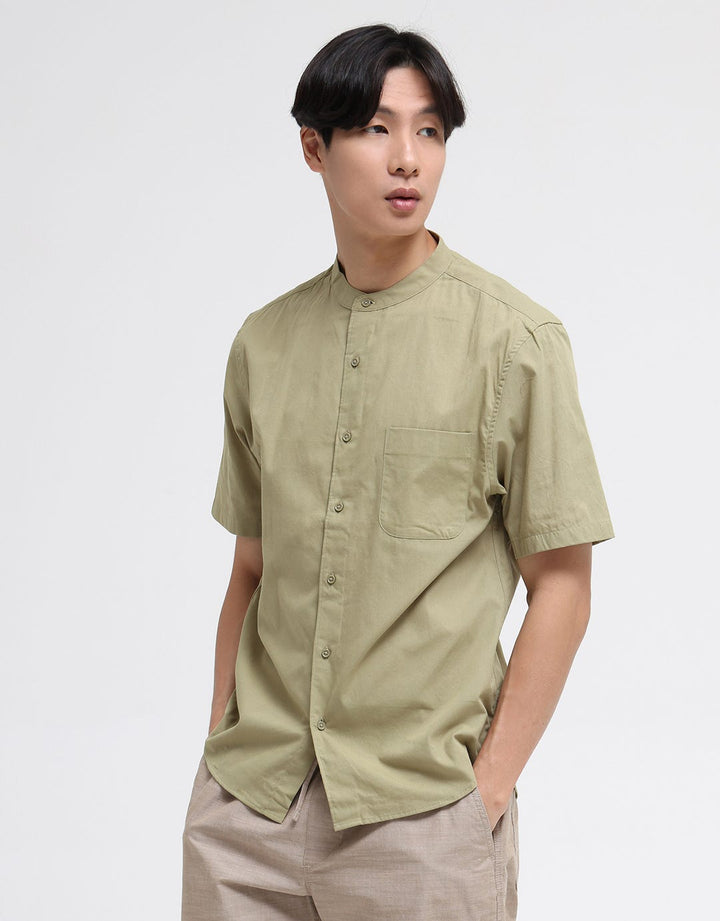 Suko Kemeja Mandarin Collar