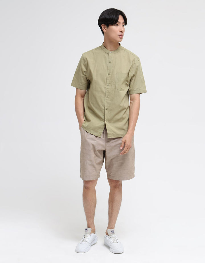 Suko Kemeja Mandarin Collar