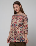 Arjunaweda Blouse Batik Semanggi Warna