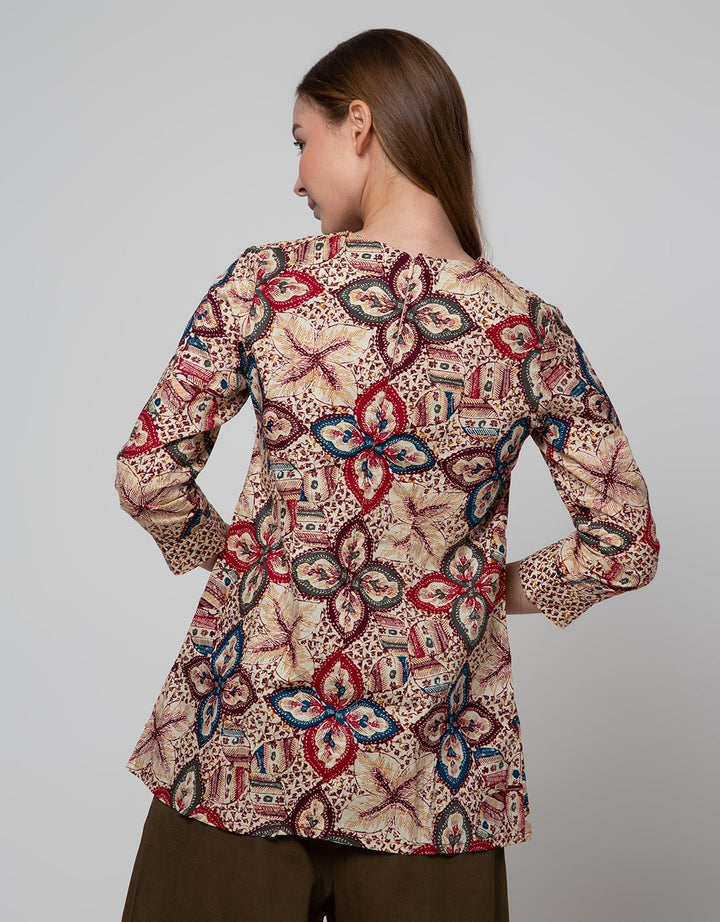 Arjunaweda Blouse Batik Semanggi Warna