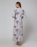 Arjuna Weda Floral Print Abstract Gamis Wanita
