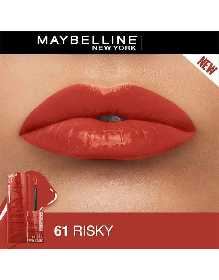 Maybelline Superstay Vinyl Ink Lip Cream 61 Risky