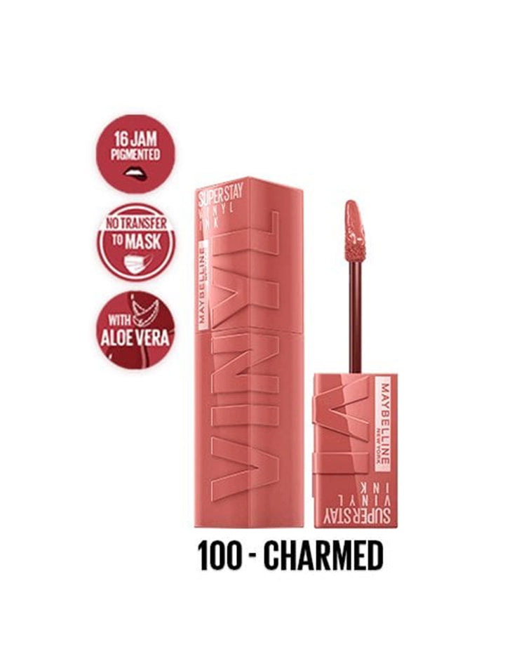 Maybelline Superstay Vinyl Ink Lip Cream 100 Charmed