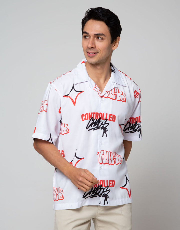 Will K Control Chaos Kemeja Pria