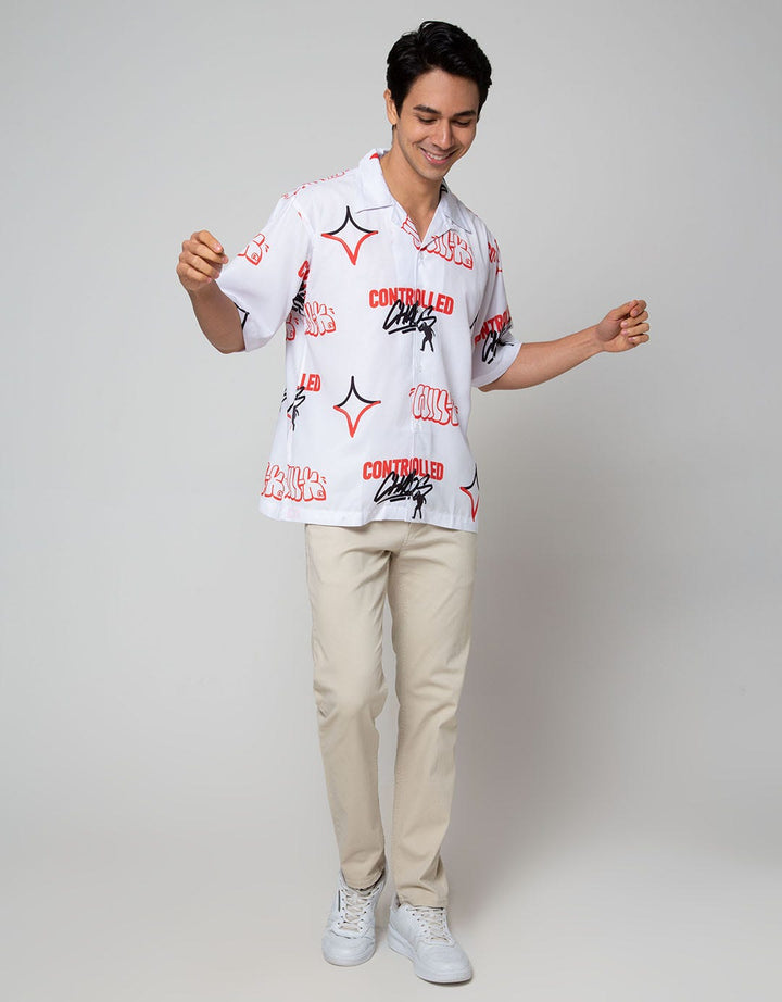 Will K Control Chaos Kemeja Pria