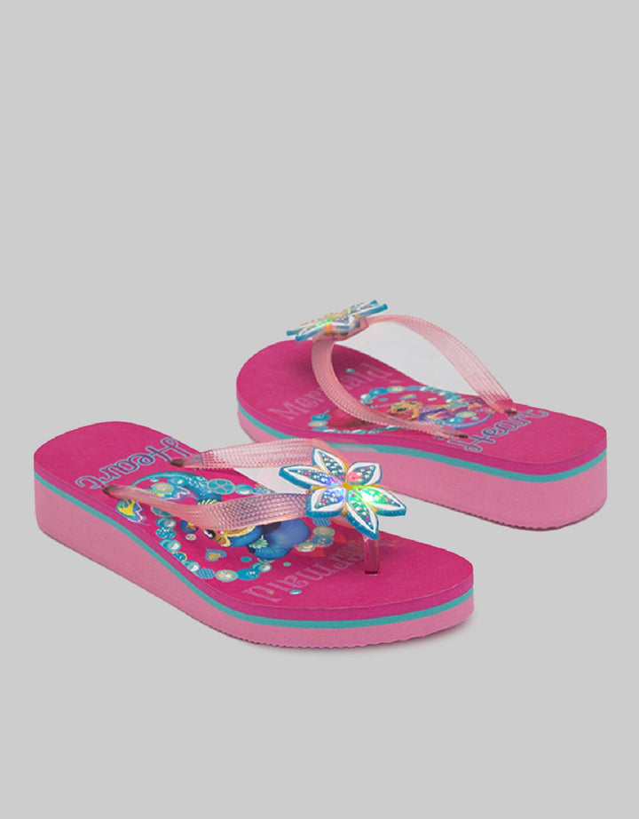 Character Flip Flops Girls Heart