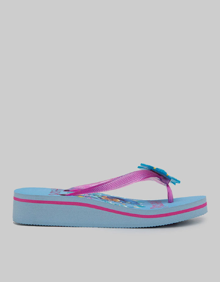 Character Flip Flops Girls Heart