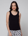Tulip Scoop Neck Camisol Tank Top Wanita
