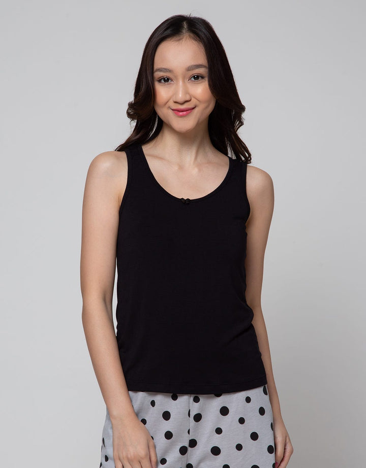 Tulip Scoop Neck Camisol Tank Top Wanita
