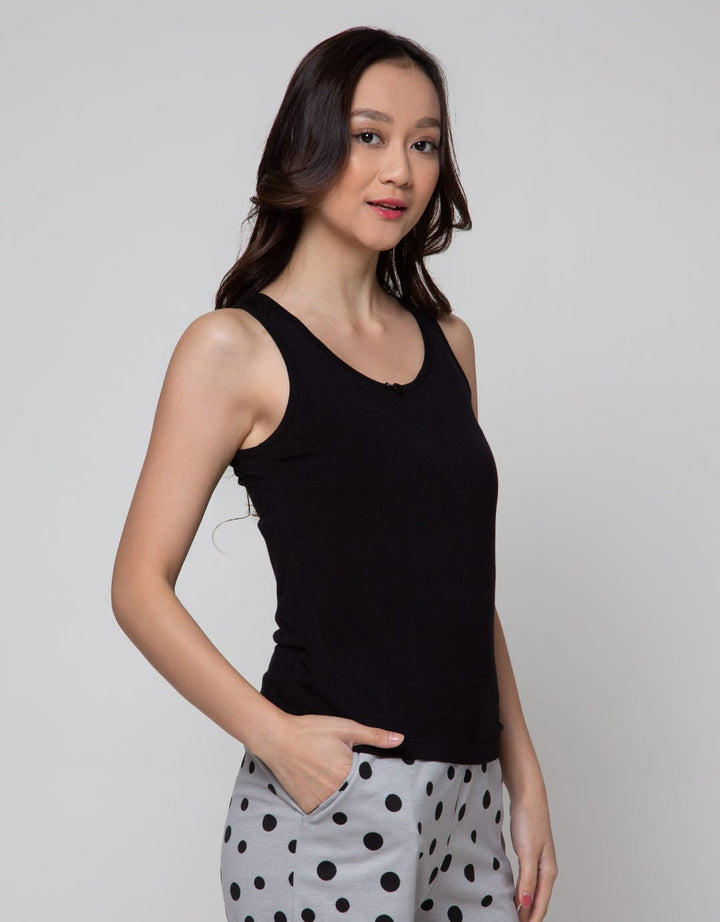Tulip Scoop Neck Camisol Tank Top Wanita