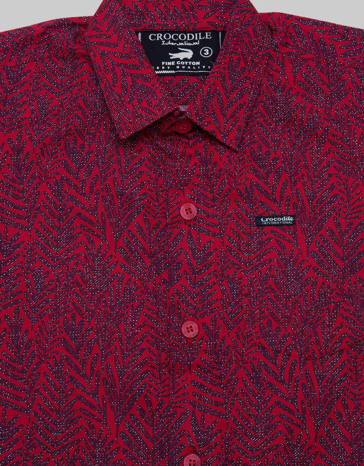 Crocodile Junior Kemeja Motif Anak