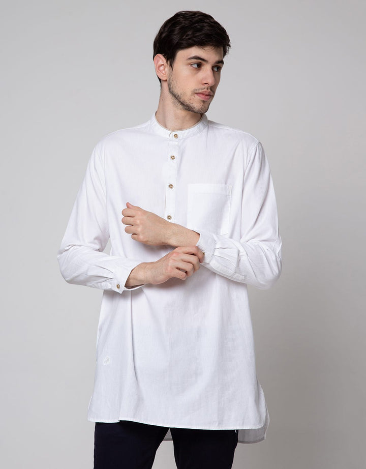 Lois Midi Long Baju Muslim Koko Pria