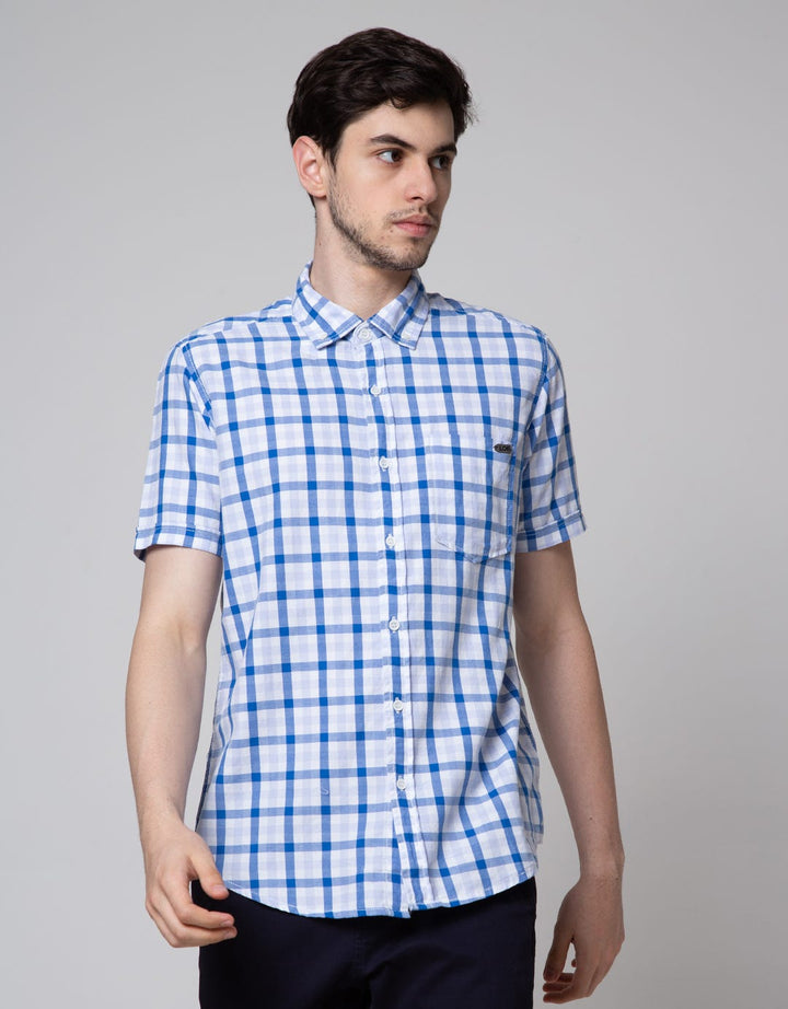 Lois Short Sleeve Shirt Print Little Check