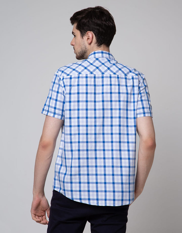 Lois Short Sleeve Shirt Print Little Check