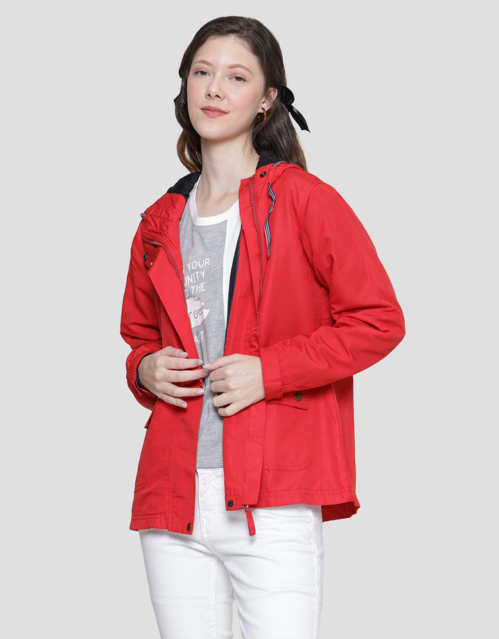 Cardinal Girl Women's Parachute Hoodie Jacket