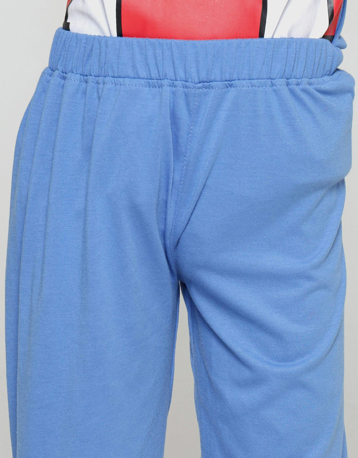 Marvel Costum Captain America Pakaian Set Tidur Anak Laki-laki