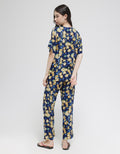 St. Yves Short Sleeve Pyjama Pants Kanna Flower